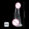 Multi-Size TPE Jelly Penis Dildo with Suction Cup, Anal Plug Vaginal Masturbator, Unisex Adult Sexy Sex Toy for Couples, Sex Toy