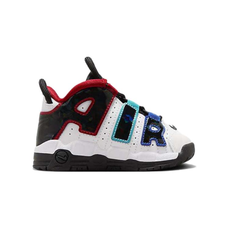 Nike Air More Uptempo CL TD All-Star Buty dla niemowląt Biały Uniwersytecki-Czerwony Game-Royal FV0837-100