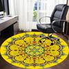 1PC Mandala Artwork Chair Carpet for Office Non-Slip, Lightweight, Machine Washable Rug for Office, Sleeping, Room - Holiday Decoryy251009034