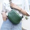 Women's Bag Cowhide Saddle Bag Fashion Casual Chest Bag One Shoulder Crossbody Bag CLE
