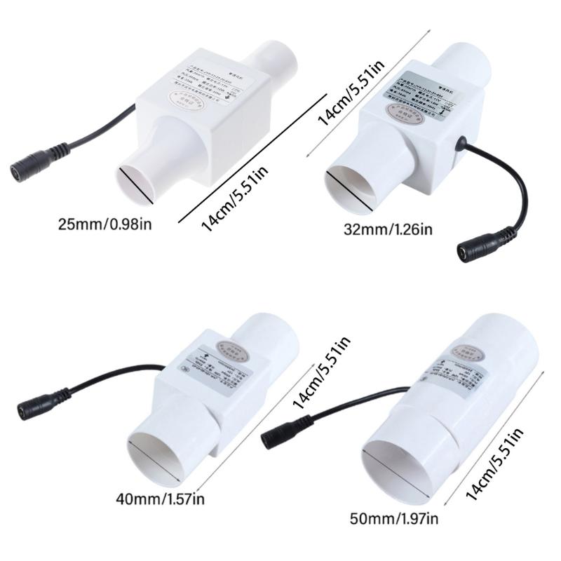 Energy Saving Duct Fan Suitable For HVAC Airflows Enhancement In Small Spaces Ventilation in Grow Areas&Workshops