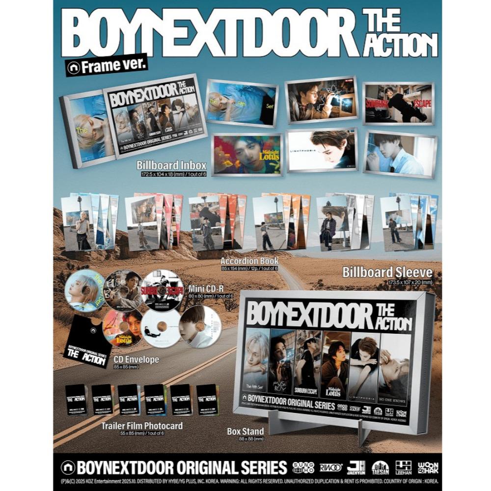 BOYNEXTDOOR 5th EP [The Action] (Frame ver.)