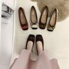 Fashion Bailamos 2024 New Women Flat Shoes Fashion Round Toe Ladies Elegant Ballerinas Shoes Casual Slip On Mary Jane Shoes Mujer