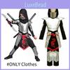 Luxe Halloween Ninja Kostuum Voor Kinderen Complete Set Met Hoofddeksel Jumpsuit Beenwarmers Borstplaat En Vest Ninja Kostuum)