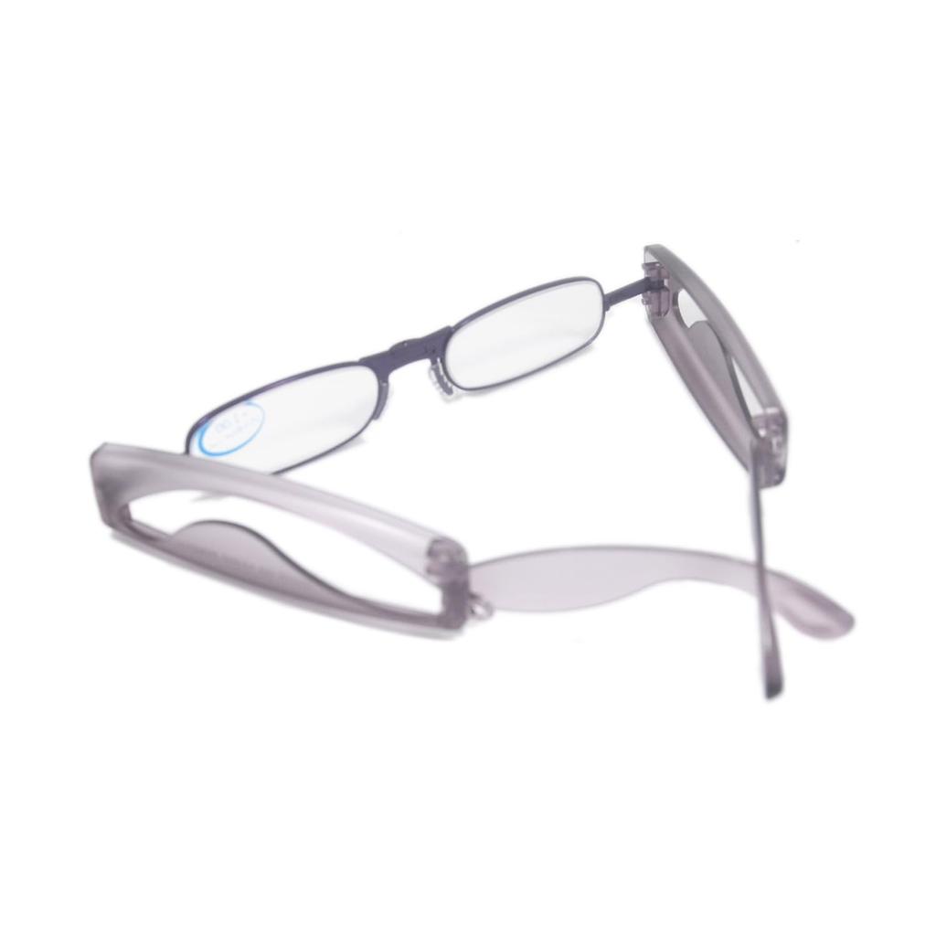 Reading Portable Pocket Senior Glasses with Dedicated Cord H6077 [Henghao] Glasses, Whistle-Shaped, Neck-Worn, Ultra-Compact, Stylish, Loop, (1.50,