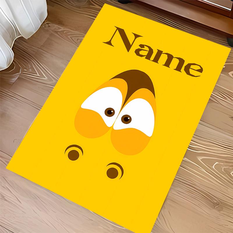 Custom Personalization Larva Print Area Rug - Soft, Washable Non-Slip Indoor Mat,Living Room,Home&Office Decorative Rug