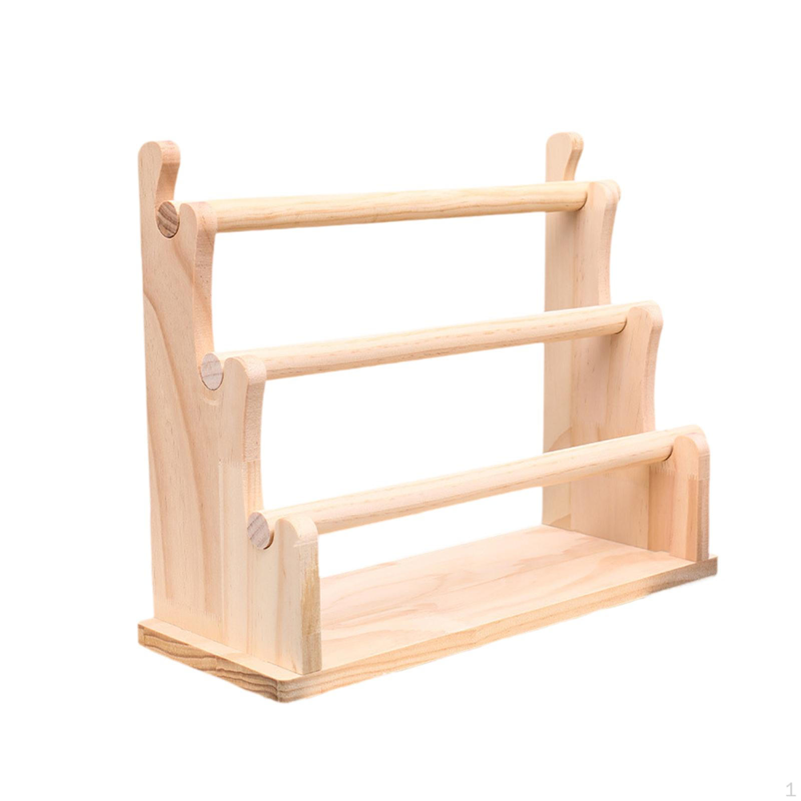 

Держатель для браслетов-бэнглов, Органайзер для резинок-скранчи, Подставка для модных наручных часов, Хранение ювелирных изделий 3 Tiers