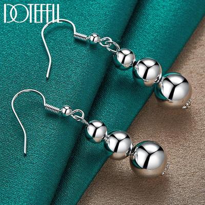 925 Sterling Zilver Kralen Hanger Oorbellen Mode Sieraden