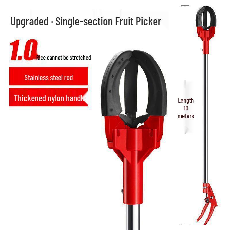 Delixi Telescopic Fruit Picker with Three-Claw Design for High-Altitude Apple and Peach Harvesting