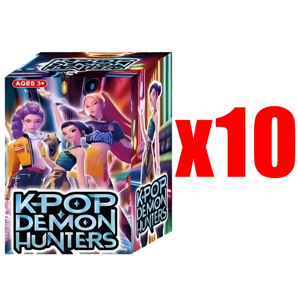 18-Pack Blind Box Anime Demon Hunters Girls Action Figures Rumi Mira Zoe Figuras De PVC Collectible Toys 5.3-11.5cm