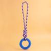 Supet Interactive Training Pet Toy Ring Spiked Ring Dog Teeth Cleaning Pet Supplies
