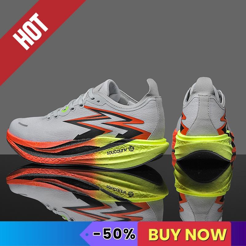 Marathon Sneakers Men's Running Shoes Professional Carbon Plate Sports Training Shoes Outdoor Non-slip Shock-absorbing Tennis