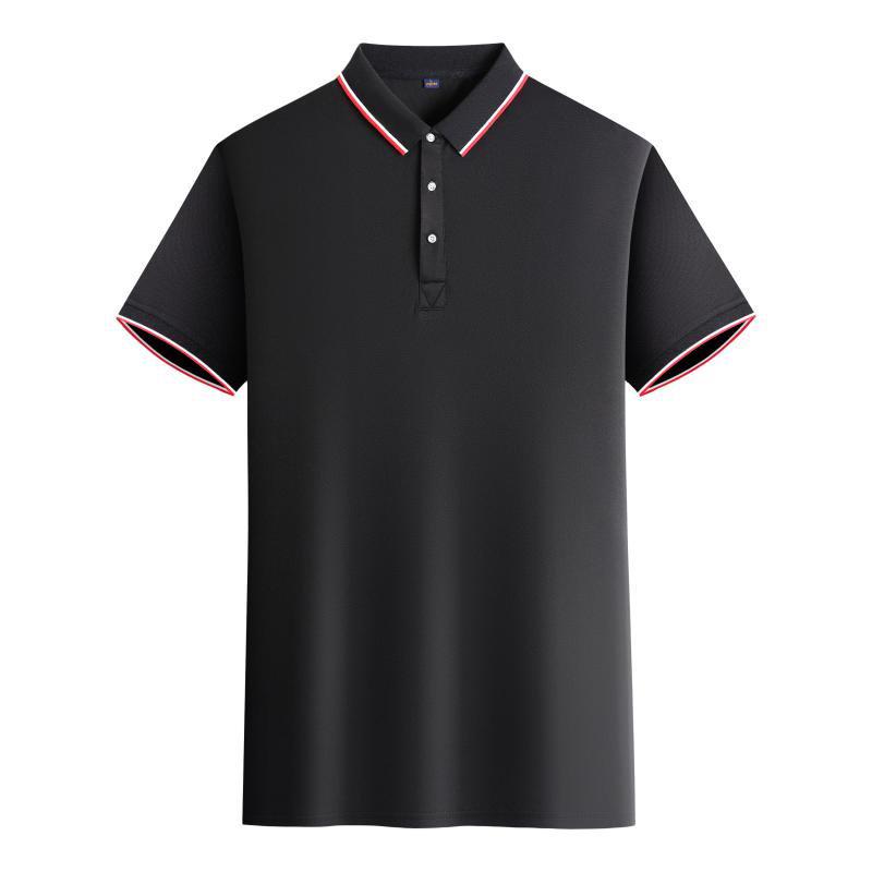 Unisex Summer Short-Sleeved Polo Shirts: Ideal for Work Uniforms, Group Events, DIY Customization & Everyday Wear.