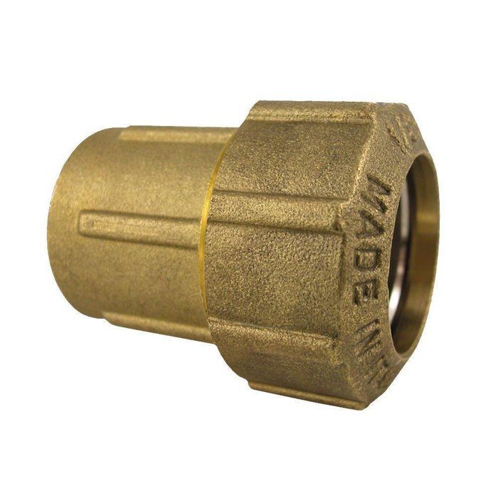 Raccord PE 40mm Laiton 1 1/4" Robinetterie, Boni-Shop