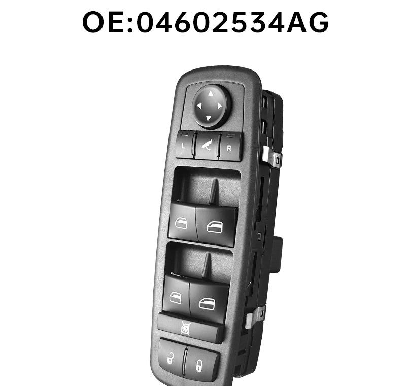 04602534AG Dodge Journey Linke Vordertür Hauptschalter 3+9 Pin Auto Fensterheber Knopf