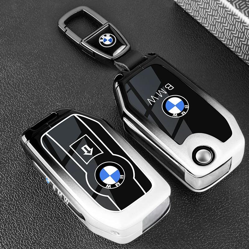 LLTXS1 Car Sticker Zinc Alloy for BMW R1200RS F900xr R1250gs C400gt K1600gt R1200GS Lc R1200RT Motorcycle Key Case Cover Accessories
