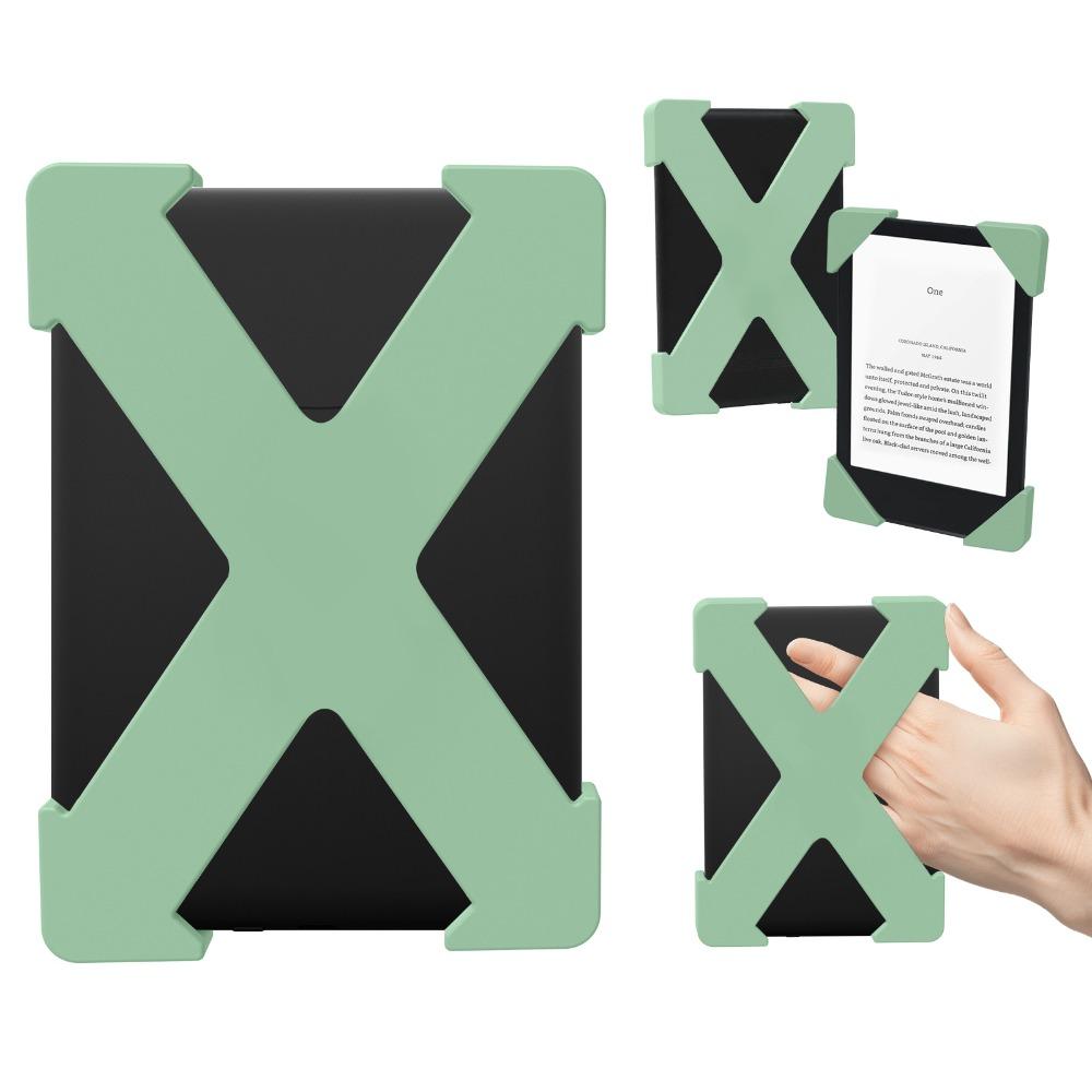 

Versatile Handle Holder for Kindle Paperwhite/Kobo/Voyaga/Pocketbook/Tolino Handheld Use зелений