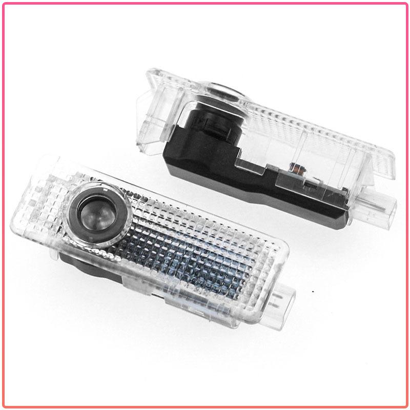 2Pcs Auto LED Door Welcome Projector Lights Wireless Ghost Shadow Step Light For MINI Cooper Fridge One S F56 R57 R58 R60 JCW Countryman Clubman