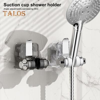 Verstellbare Duschhalterung, starker Saugnapfhalter, Wandhalterung ohne Bohren, 5 kg Tragkraft, drehbarer Winkel, abnehmbarer Badezimmer-Duschkopf