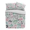 Gamepad Computer Keyboard Red Duvet Cover With Pillow Case Custom 3pcs Bedding Set Quilt Cover Double Bed Home Textile