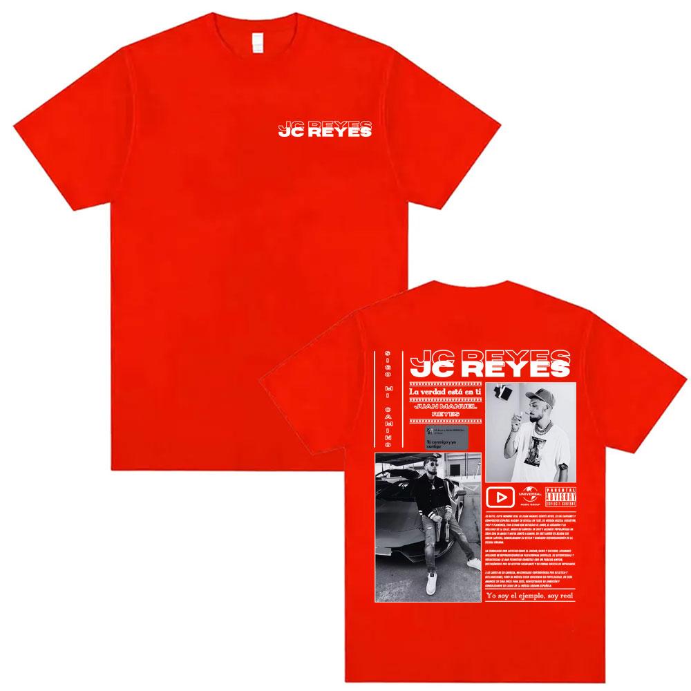 

Rapper Jc Reyes Sigo Mi Camino Album Graphic T Shirts Unisexs Clothing Casual Oversized T Shirt Summer Tops 100 Cotton Tshirts M