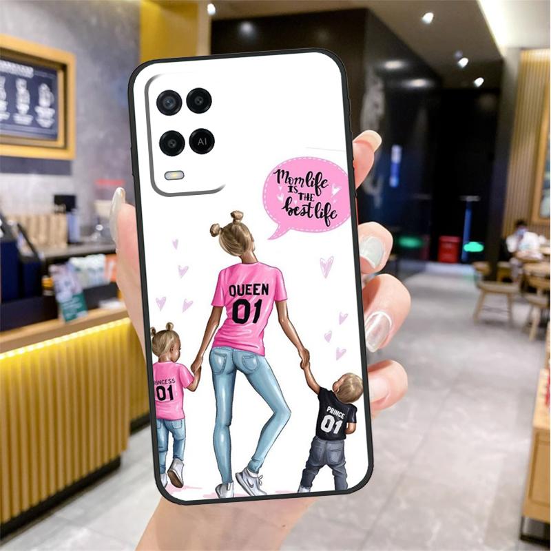 SUPER MOM MOTHER MAMA CUTE BABY Case For Oppo A98 A18 A38 A58 A78 A60 A80 A40 A96 A76 A16 A94 A74 A54 A15 A17 A57 A77 A5 Pro