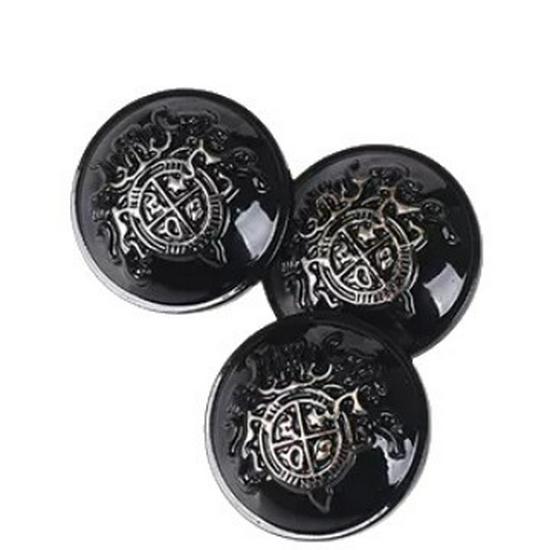 High-Grade Versatile Plastic Round Button for Coats, Windbreakers, Suits, and Pants