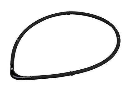 Phiten RAKUWA Magnetic Titanium Necklace S-2 Black 55cm