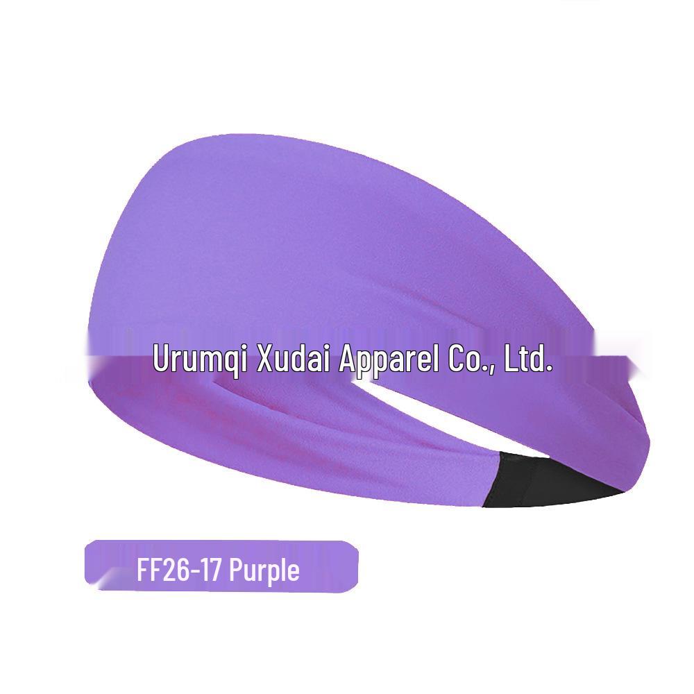 Women's Sweat-Wicking Elastic Headband for Sports, Running, Fitness, and Yoga - Wide Edge Hairband
