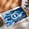 Brighton & Hove Albion Football Print Crystal Velvet Rug, Comfortable Water Absorbent Non Slip Indoor Floor Carpet