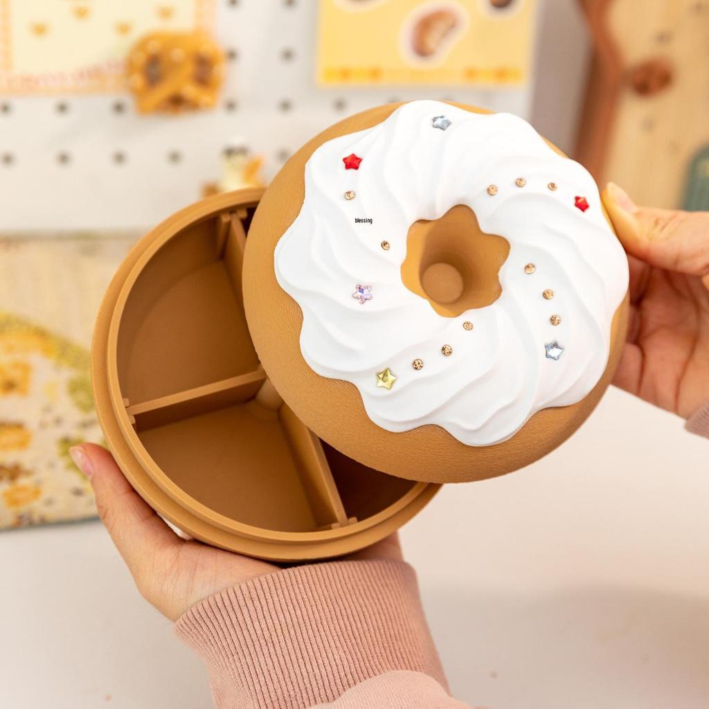 Ying Jewelry Box: Portable Storage for Bracelets, Necklaces, Earrings, and Children's Gold Rings