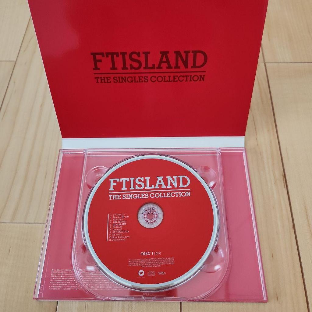 [USED] FTISLAND THE SINGLES COLLECTION