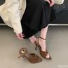 2026 new Women Elegant minimalist Sandals Summer Pointed Toe Thin High Heels Fashionable Banquet Party comfortable Female Shoes