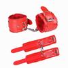 Sex Toys Handcuffs 1Pair  PU Leather Restraints Bondage Cuffs Roleplay Tools Erotic Handcuffs