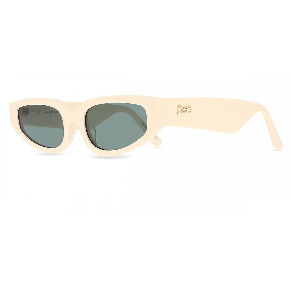 Soda Shades Shade 008 Bone Unisex Sunglasses