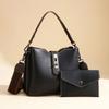 Die diesjährige beliebte High-End-Tasche Damen 2025 neu PU vielseitige Bucket Bag tragbare Schulter-Umhängetasche Damen Tasche Tide