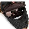 Leichte Brusttasche für Damen Kariert Mehrzweck-Rucksack