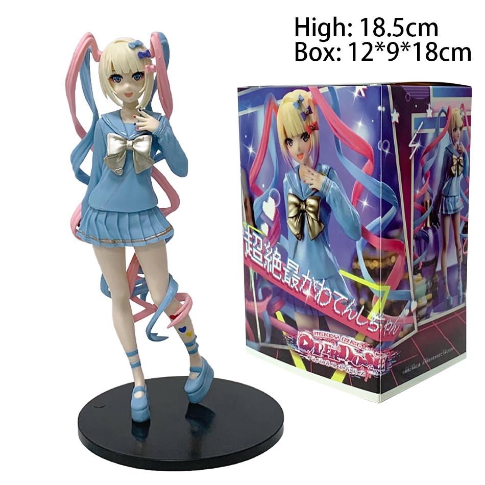 Anime Needy Girl Overdose Figure Pop Up Parade Rain KAngel Action Figures Virtual Uploader PVC Collection Model Ornaments Toys