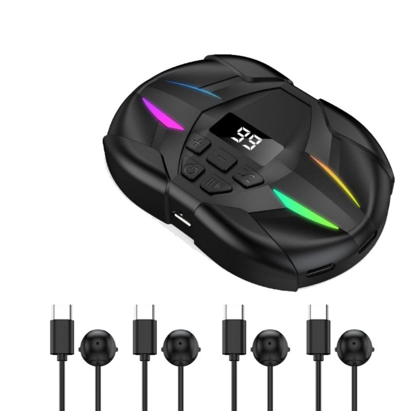 Fast Speed Screen Tapper Featuring Sensors Mapping Technology and Dynamic Breathing LED Effects for Smartphone Tablet