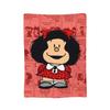 Mafaldas Love Smile Flannel Blankets  Funny Throw Blanket for Home cm Plush Thin Quilt