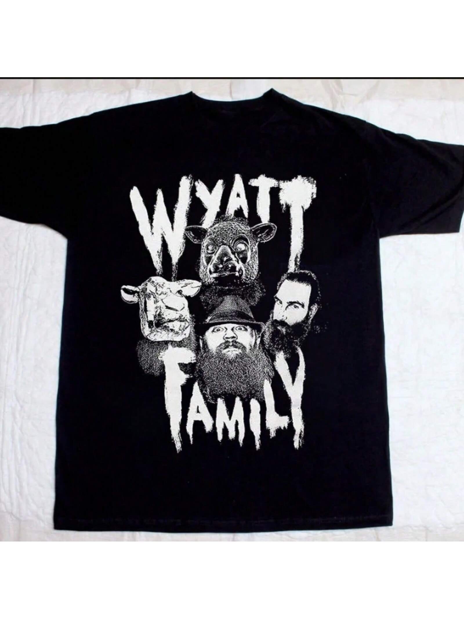 Rare Bray Wyatt Wyatt Family Gift For Fan Black T-Shirt, Bray Wyatt Shirt S разноцветный