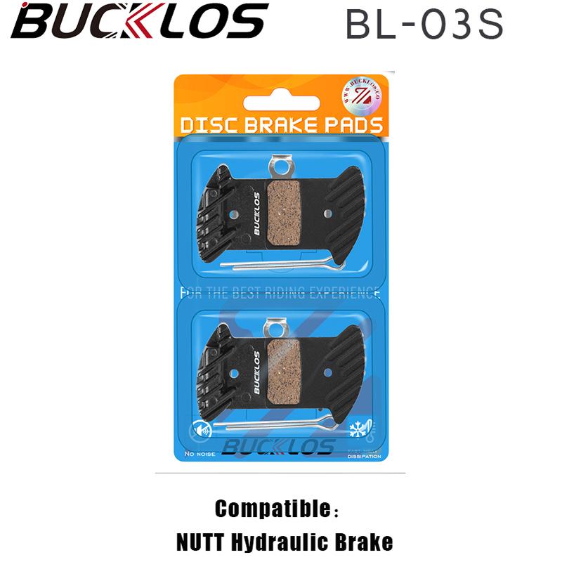 BUCKLOS Ceramic Bike Brake Pad Road Bicycle Hydraulic Disc Brakes Pads MTB Brake Pad for Shimano L05A J04C J05A H03A N03A NUTT