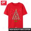 Skull Christmas Tree Santa Hat Ugly Christmas Sweater T Shirts Funny Short Sleeves Tees Tops Cotton TShirt