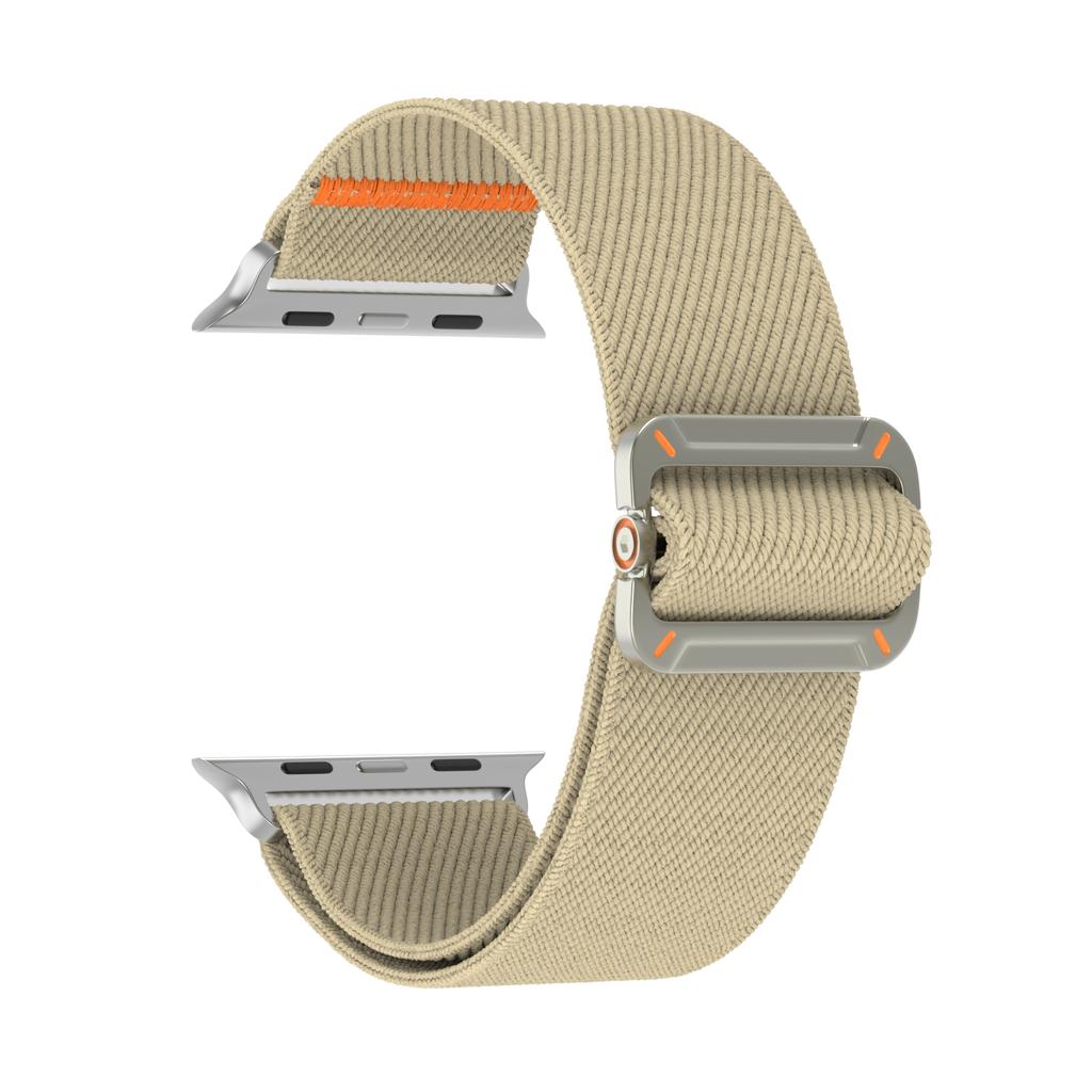 Elastic Strap for Apple Watch 46mm 42mm 49mm 45mm 41mm 38 44mm 40mm Nylon Solo Band for IWatch Ultra 2 Series 10 9 8 7 6 SE 5 4