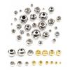 Colorfast Stainless Steel Spacer Beads: Through-Hole, Drilled Beads for DIY Jewelry, 30-100 Loose Beads