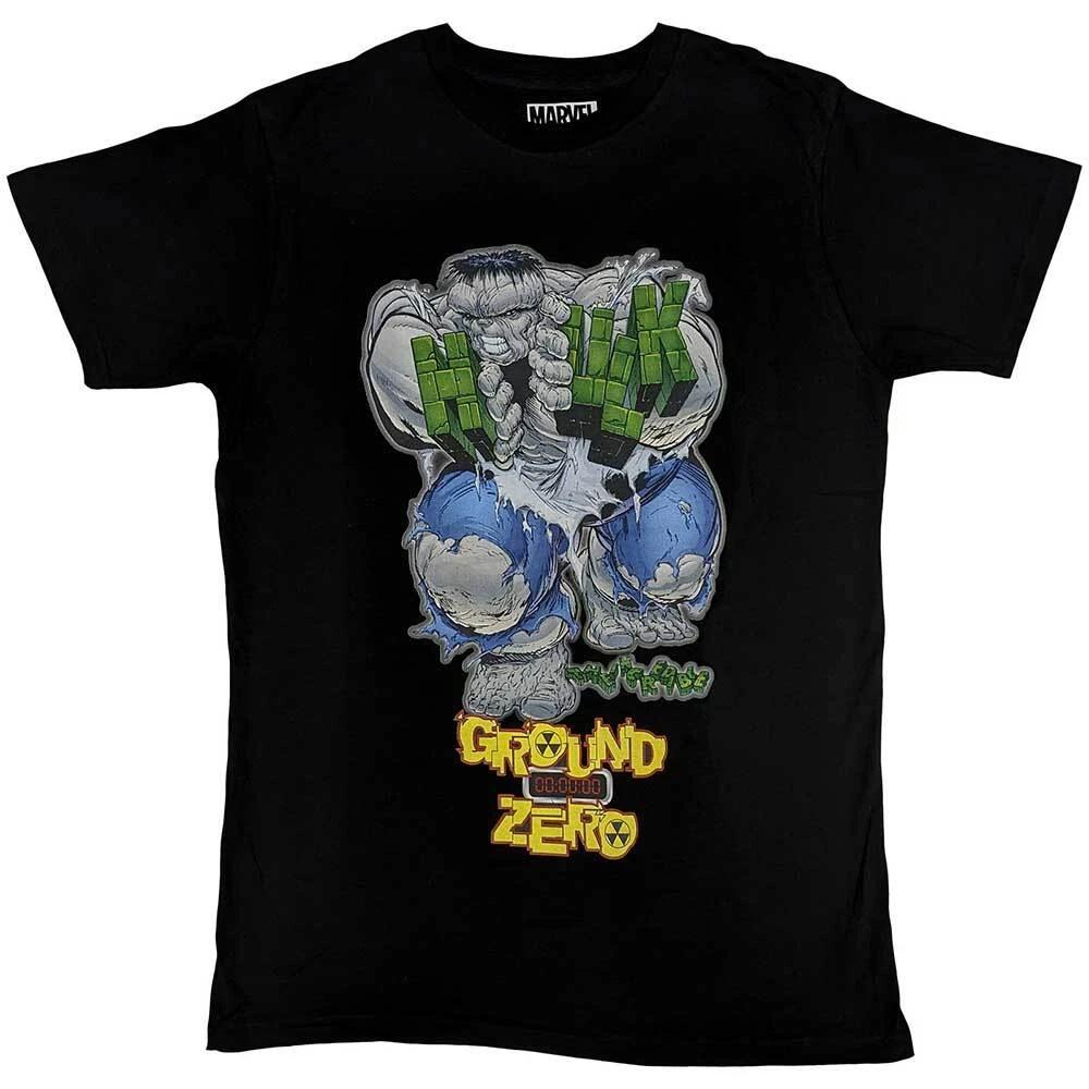 Marvel Comics Unisex T-Shirt: Hulk Ground Zero (Large) 4XL