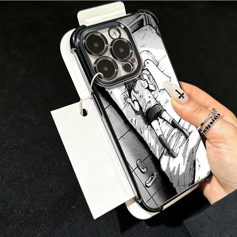Oyasumi Punpun Anime Plating Phone Case For Xiaomi Poco X5 X6 X7 X8 Pro Max F8 Ultra F7 M8 M7 M5S Redmi 15C 15 14C 13C 13 X3 12C