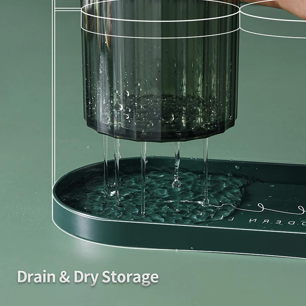 Light Luxury Simple Kitchen Drained Spoon Chopsticks Organizer Box Household ABS Chopstick Basket Kitchen Storage
