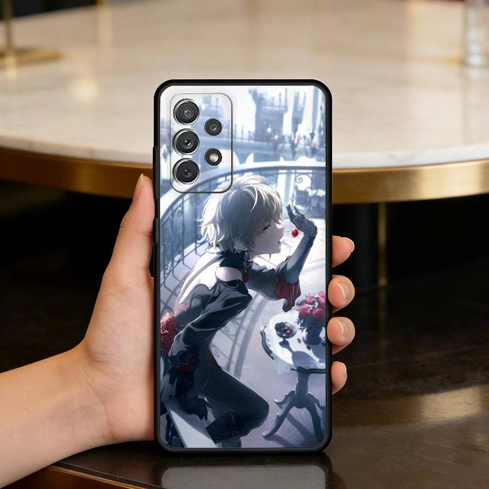 A-Alien S-Stage L-Luka Phone Case For Samsung Galaxy A73,A72,A71,A70,A53,A52,A51,Soft Silicone Black Cover