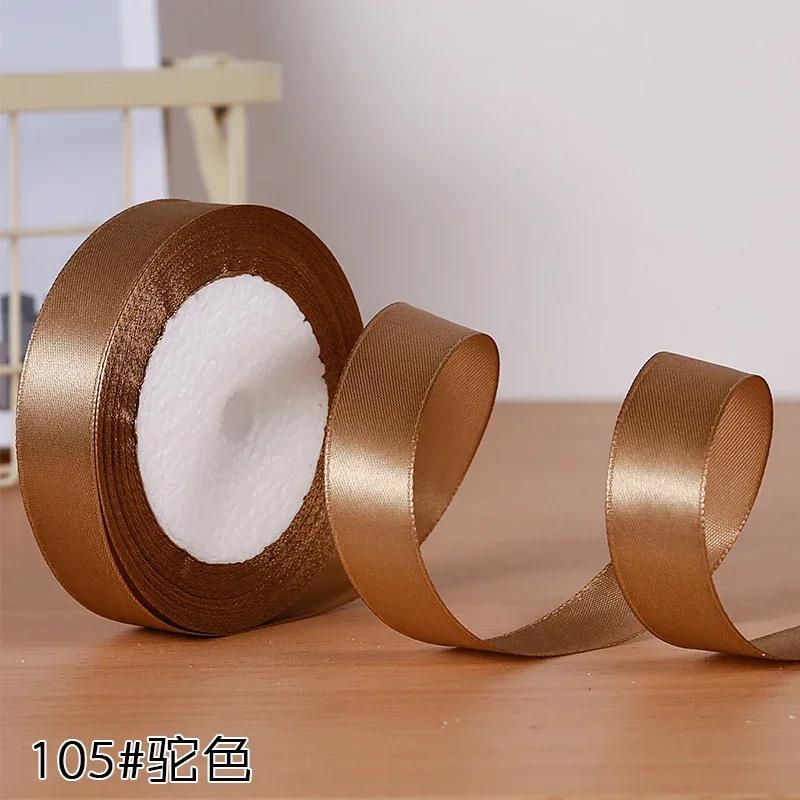 22meters 20mm Faced Satin Ribbon for DIY Silk Satin Ribbons Crafts Bow Handmade Gift Wrap Party Wedding Clothing Accessories